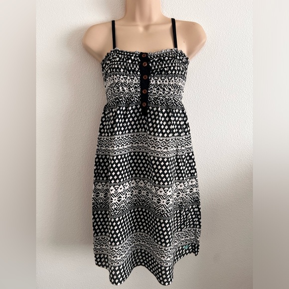 Roxy Girl Smocked Babydoll Dress - Picture 2 of 5